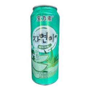 韩国风味罐装芦荟果粒饮品 490ml