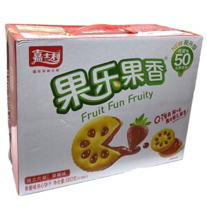 草莓奶油夹心饼干 680g