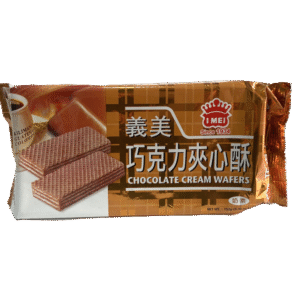 巧克力味奶油夹心威化饼 152g
