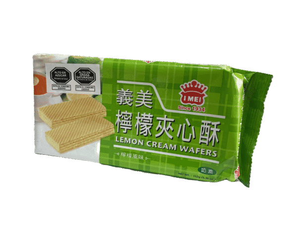 柠檬味奶油夹心威化饼 152g