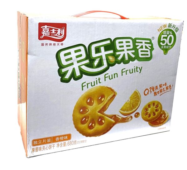 橙子奶油夹心饼干 680g