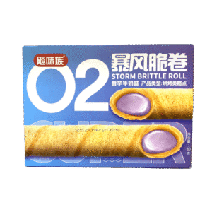 香芋牛奶味暴风脆卷 80g