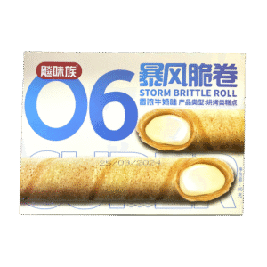 牛奶味暴风脆卷蛋卷 80g