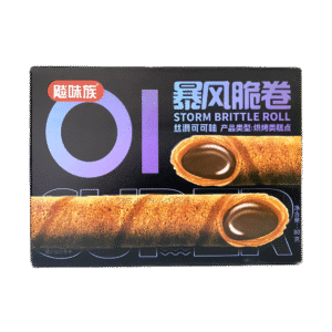 可可味暴风脆卷蛋卷 80g