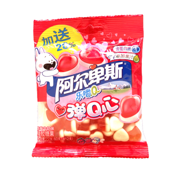 草莓味QQ糖72g