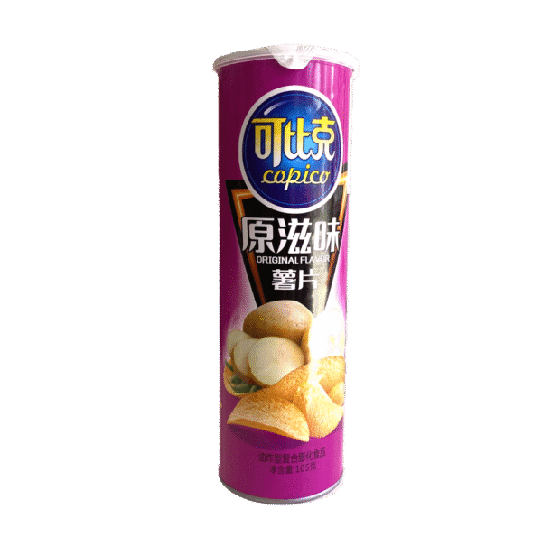 可比克原味薯片 105g