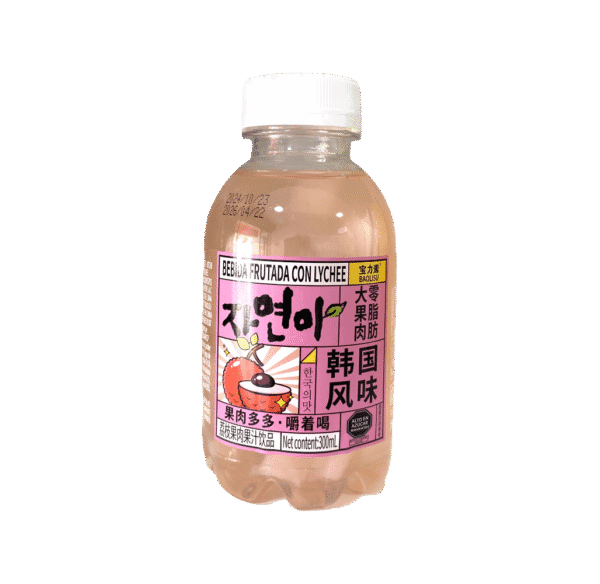 韩国风味果汁饮品荔枝味 300ml