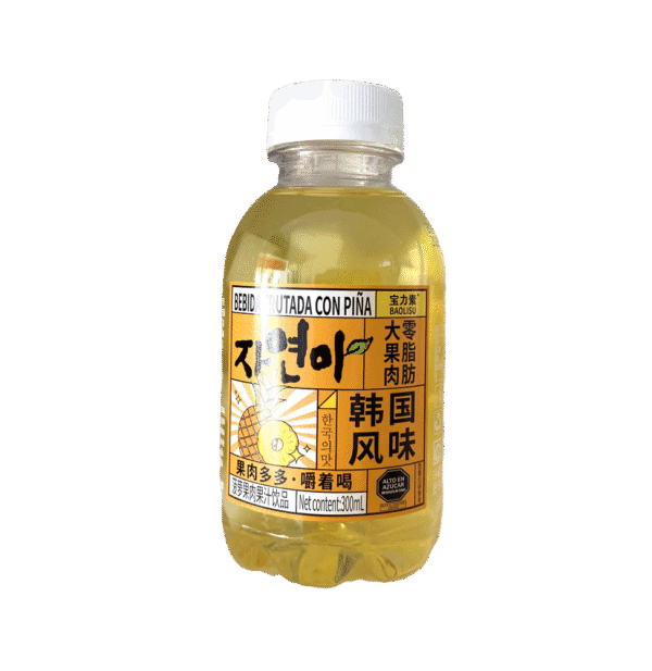 韩国风味果汁饮品菠萝味 300ml