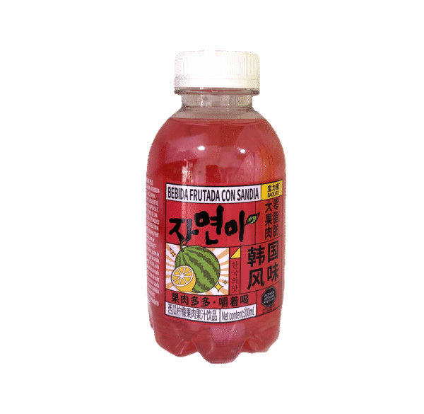 韩国风味果汁饮品西瓜柠檬味 300ml