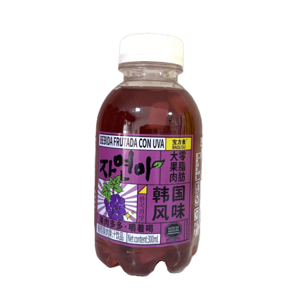 韩国风味果汁饮品葡萄味 300ml