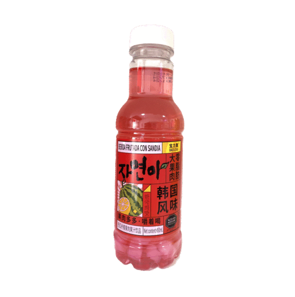 韩国风味果汁饮品西瓜柠檬味 450ml