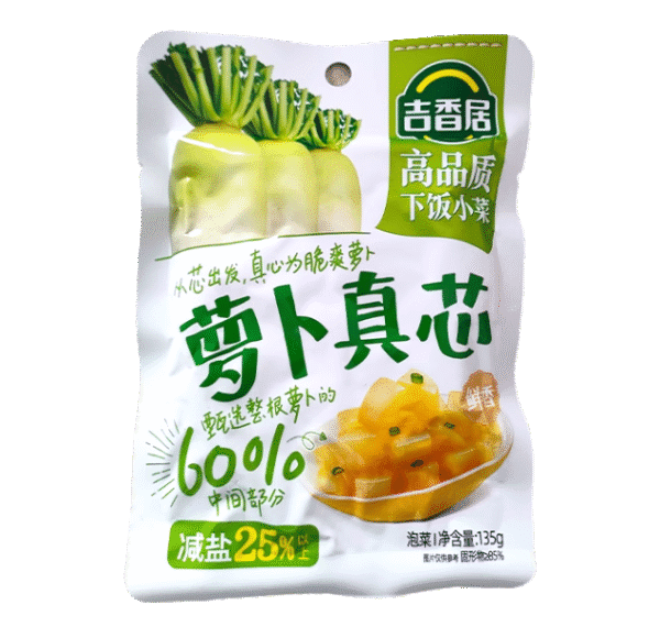 吉香居鲜香萝卜真芯 135g